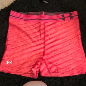 Under armor spandex shorts
